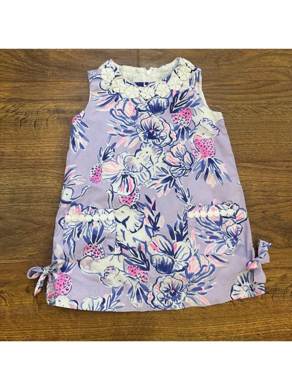 Lilly Pulitzer girls shift dress Trunks in the Air - Picture 1 of 4